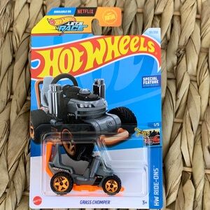 Hot Wheels Grass Chomper Mow Patrol Lawn Mower Hotwheels Lets Race 2024 Netflix